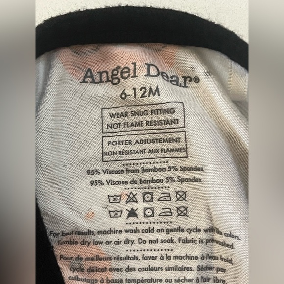 Angel Dear Bamboo Halloween Sleeper 6-12 months - Picture 3 of 3